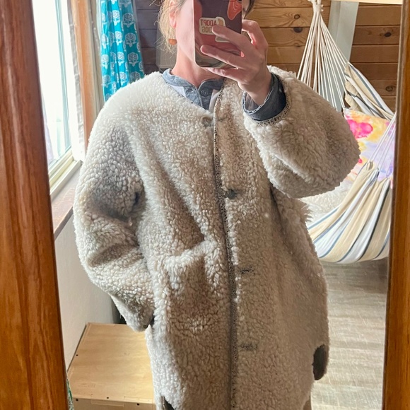 Milena Silvano Classic Moon Coat size Small - Picture 8 of 9